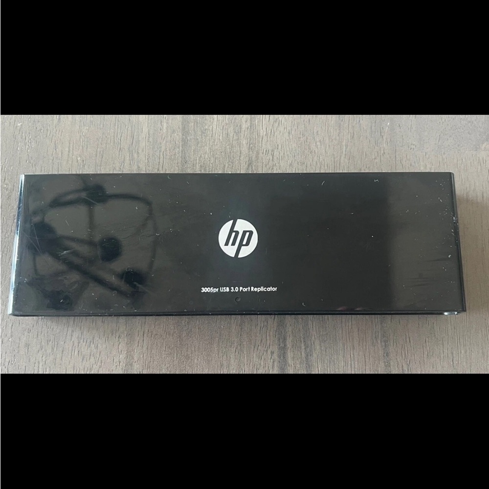 HP 3005pr USB 3.0 Docking Station Replicator 681280-001 (No Power Cord)
